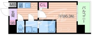 S-RESIDENCE新大阪Ridenteの物件間取画像